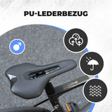 ROCKBROS Fahrradsattel Ergonomisch Wasserdicht Atmungsaktiv Herren