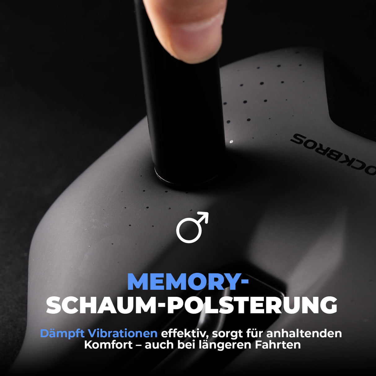 ROCKBROS Fahrradsattel Ergonomisch Wasserdicht Atmungsaktiv Herren