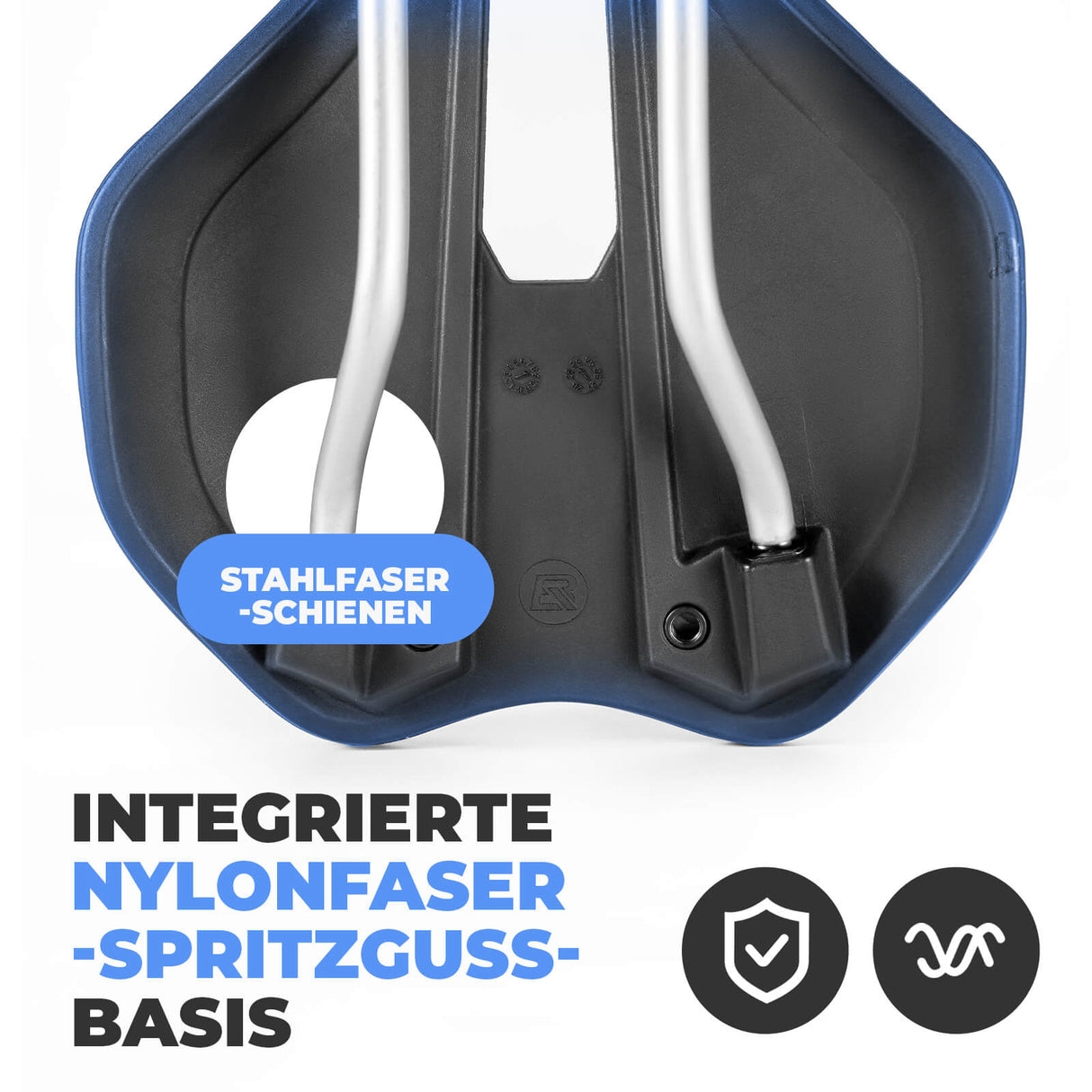 ROCKBROS Fahrradsattel Ergonomisch Wasserdicht Atmungsaktiv Herren
