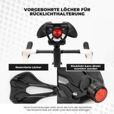 ROCKBROS Fahrradsattel Wasserdicht bereit für Rücklichtmontage HerrenDamen