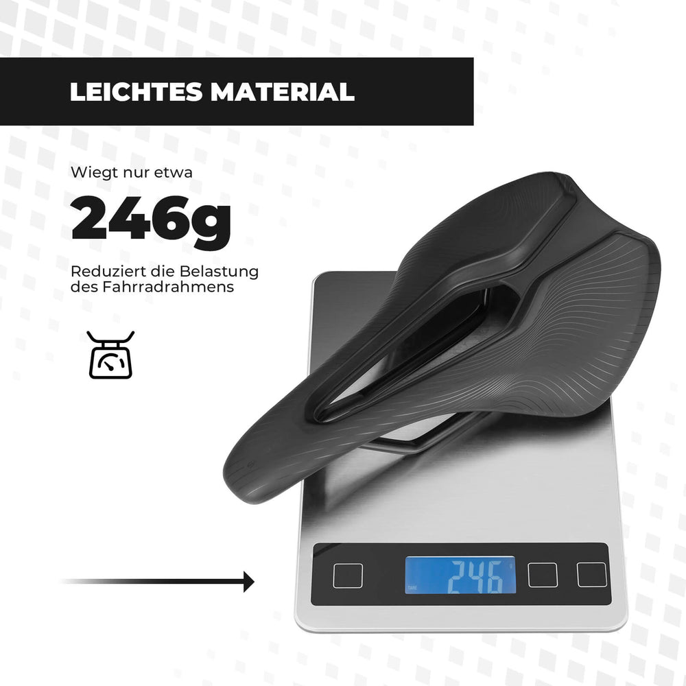 ROCKBROS Fahrradsattel Wasserdicht bereit für Rücklichtmontage HerrenDamen