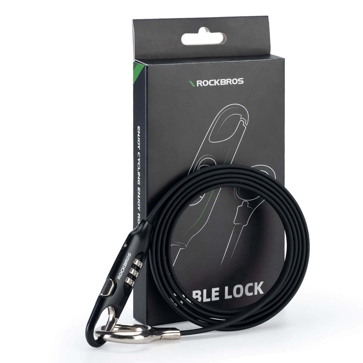 fahrradschloss black friday ROCKBROS Fahrradschloss Kabelschloss Zahlencode Anti-Diebstahl 150cm – ROCKBROS-DE