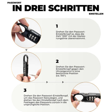 fahrradschloss nummer einstellen ROCKBROS Bicycle Lock Cable Lock Number Code Anti-Theft 150cm – ROCKBROS-DE