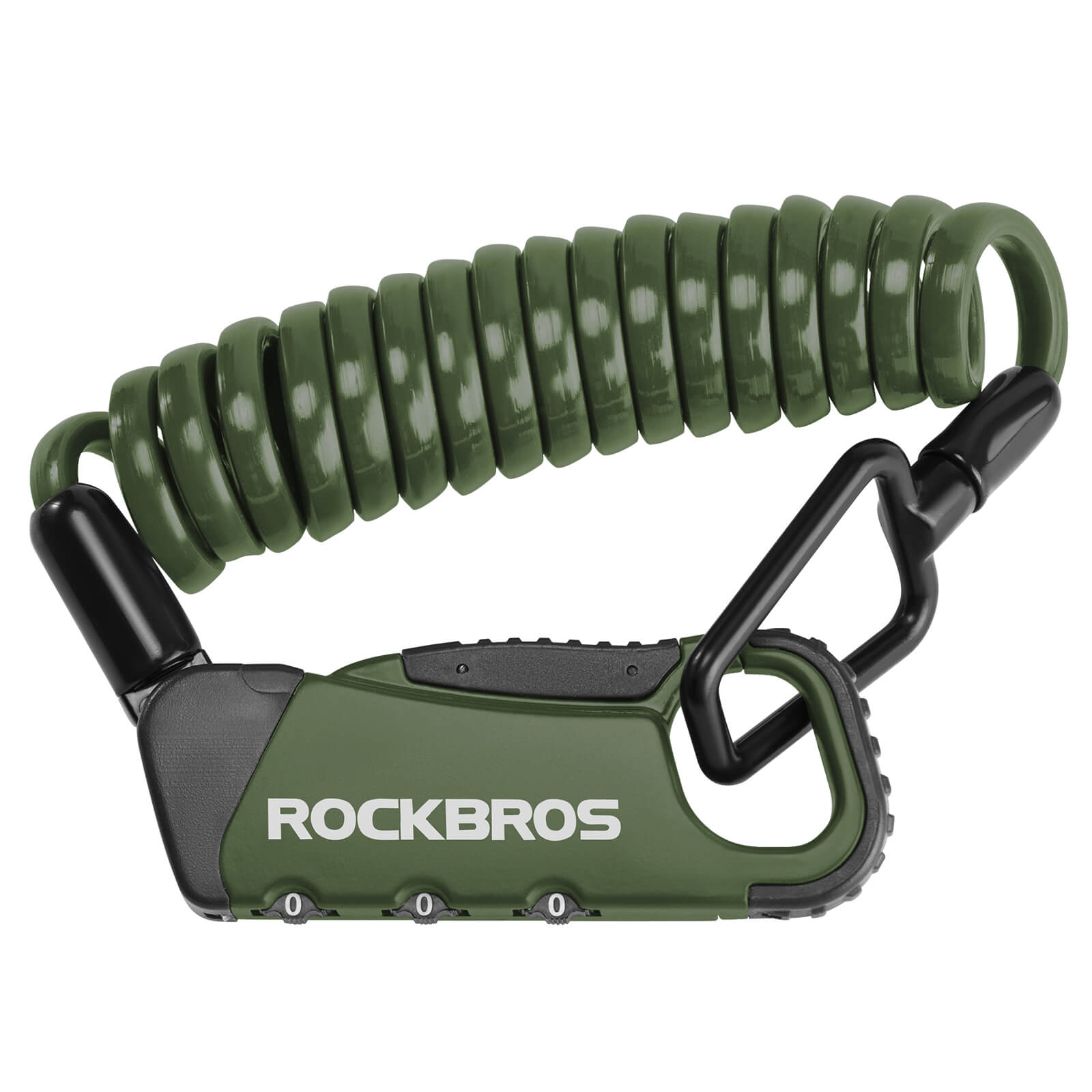 ROCKBROS Fahrradschloss Kabelschloss Zahlenschloss Helmschloss 120cm Leicht – ROCKBROS-DE