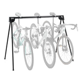 ROCKBROS Fahrradständer Aufhängebügel Faltbar Rostfrei Tragfähig bis 80-120 kg-Drei-Fahrräder-Version