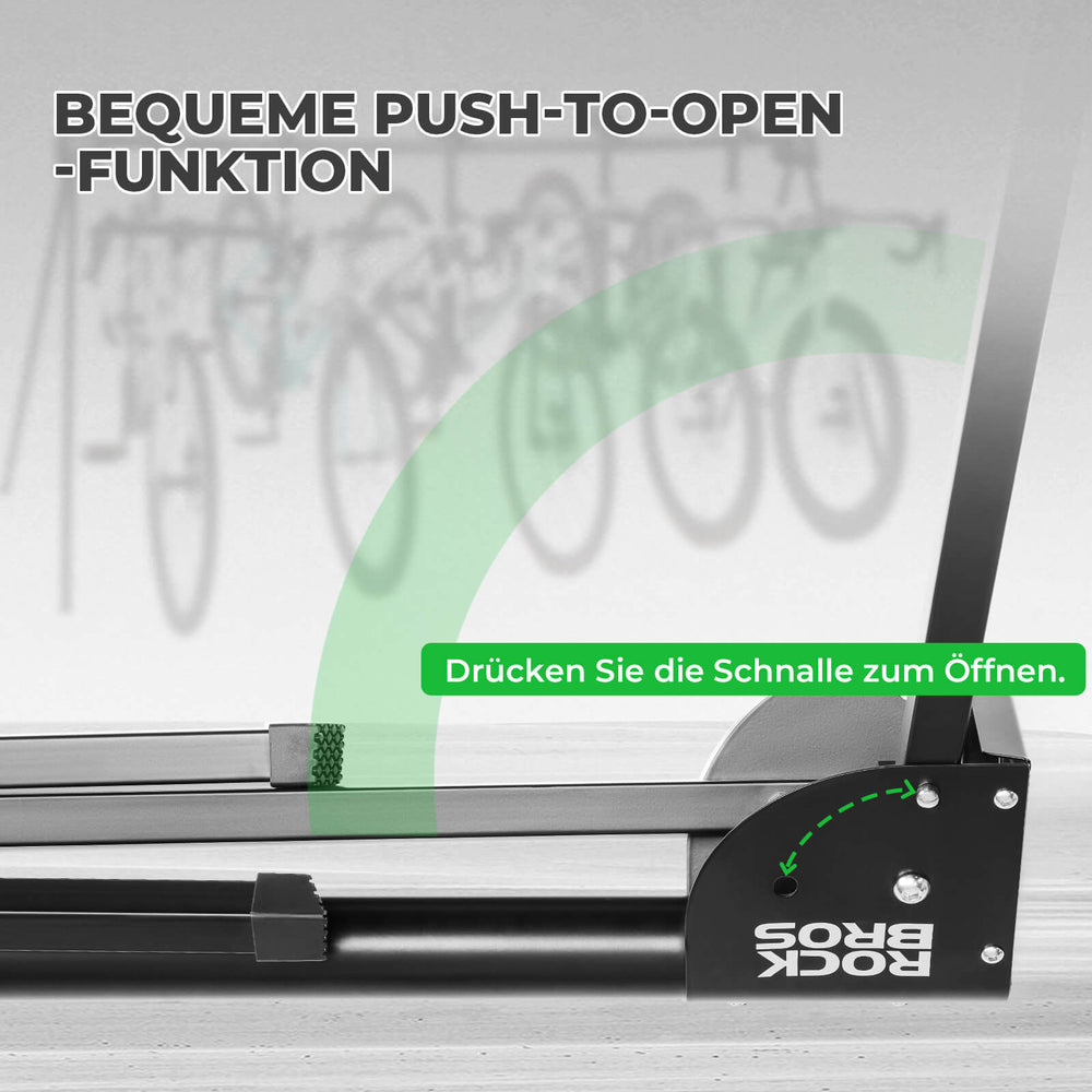 ROCKBROS Fahrradständer Aufhängebügel Faltbar Rostfrei Tragfähig bis 80-120 kg