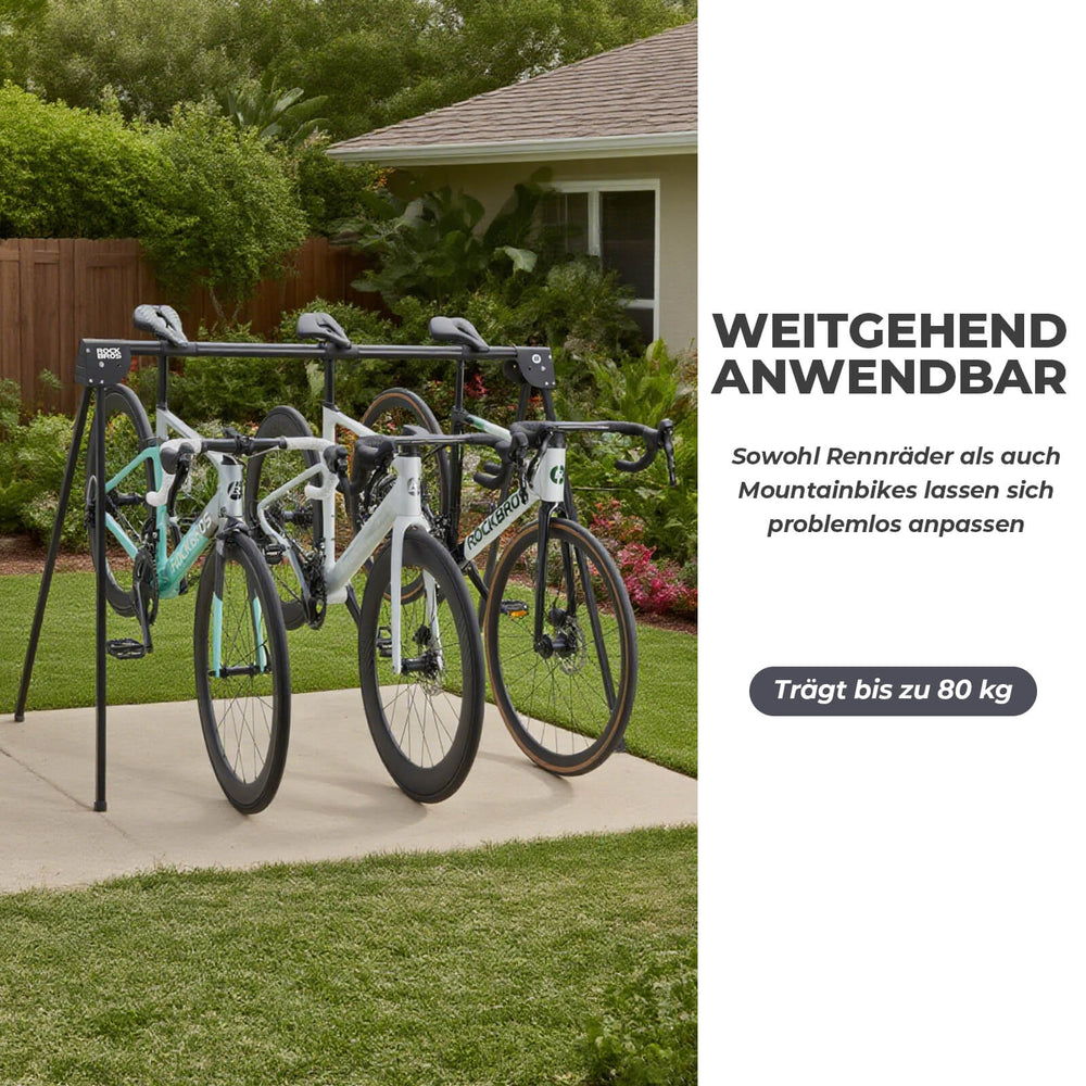 ROCKBROS Fahrradständer Aufhängebügel Faltbar Rostfrei Tragfähig bis 80-120 kg