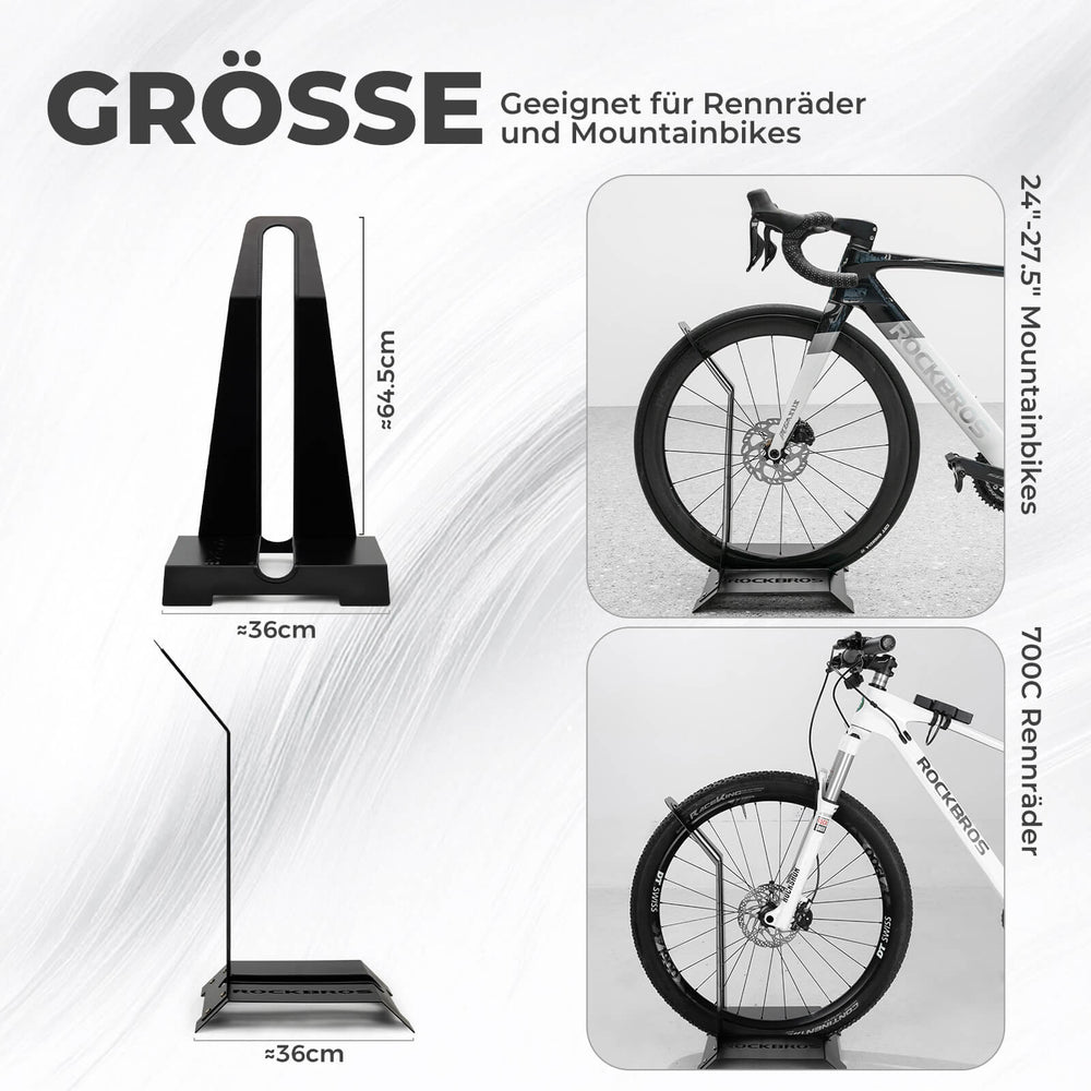 ROCKBROS Fahrradständer für 24–27,5 Zoll MTBs und 700C Rennräder