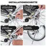 ROCKBROS Fahrradständer für Falträder Seitenständer für Brompton 16 Zoll