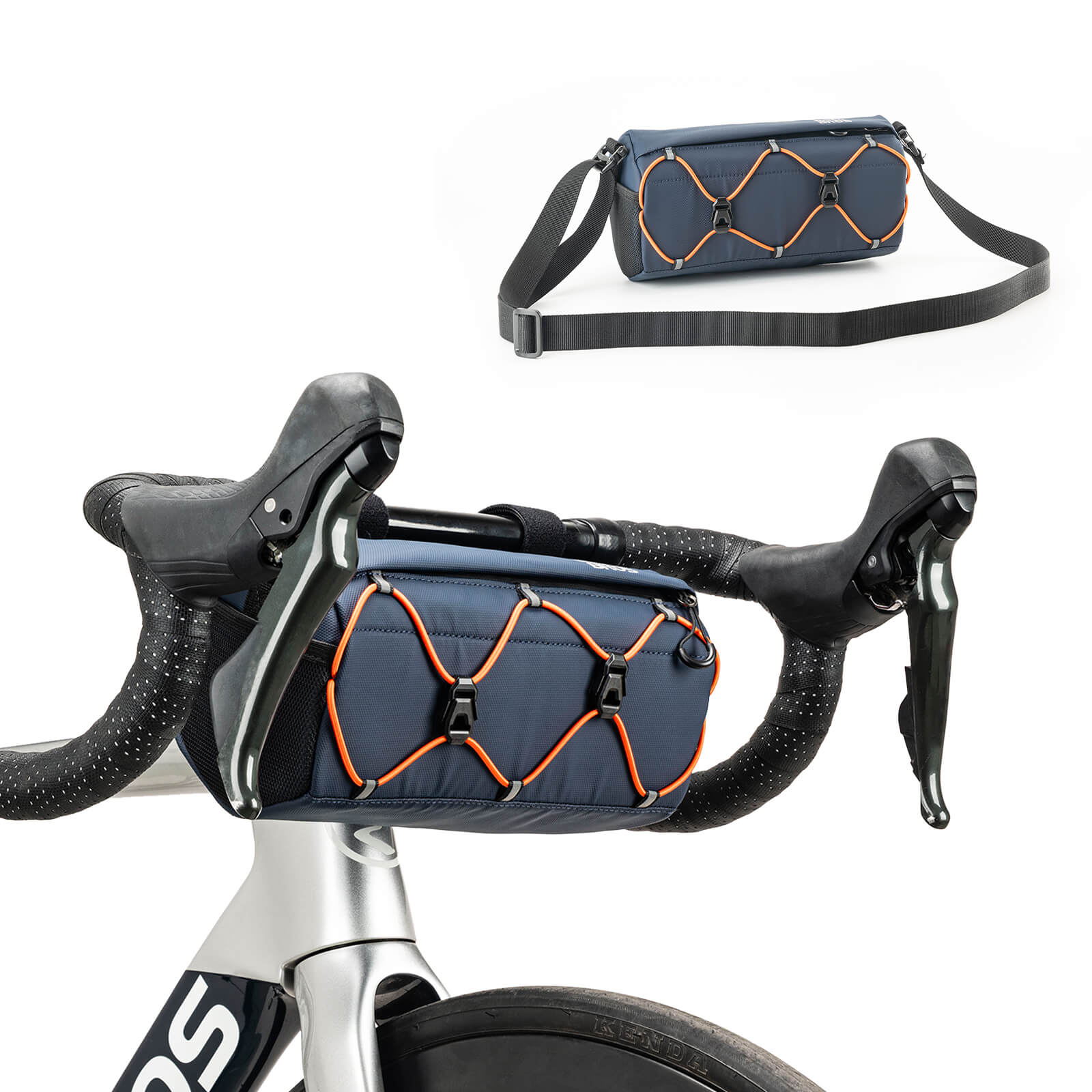 fahrradtasche bicycles ROCKBROS bicycle bag handlebar bag 2.2L with shoulder strap in 6 color – ROCKBROS-DE