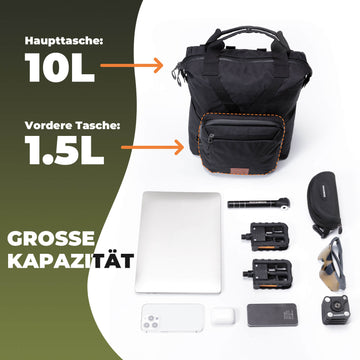 ROCKBROS Fahrradtasche Lenkertasche Multifunktional für Brompton 10L+1.5L –  ROCKBROS-DE