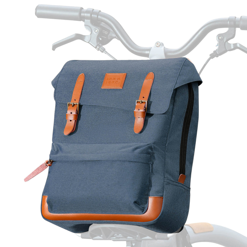 ROCKBROS Fahrradtasche Multifunktionale Lenkertasche für Brompton 7.7L+0.6L