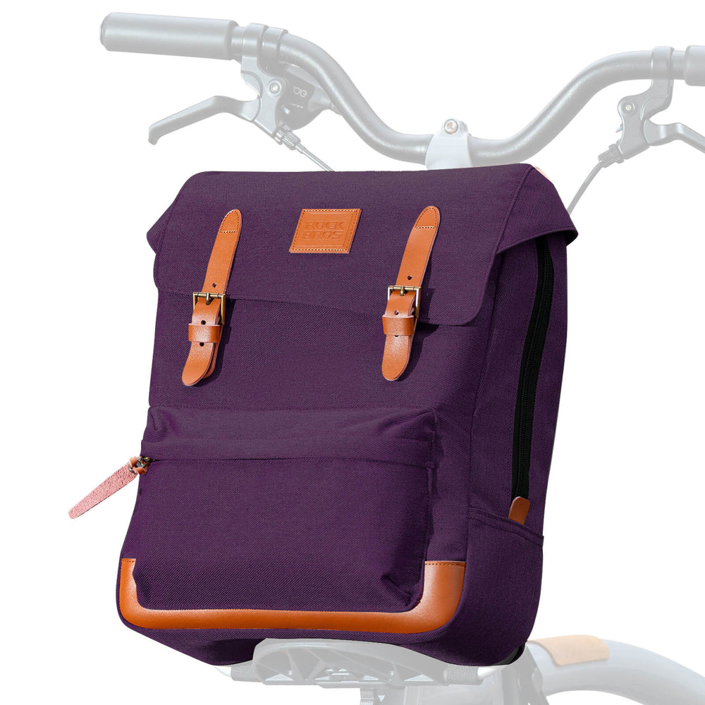 ROCKBROS Fahrradtasche Multifunktionale Lenkertasche für Brompton 7.7L+0.6L