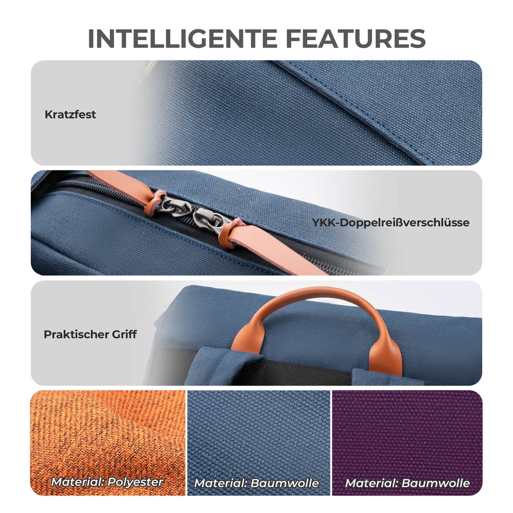 ROCKBROS Fahrradtasche Multifunktionale Lenkertasche für Brompton 7.7L+0.6L