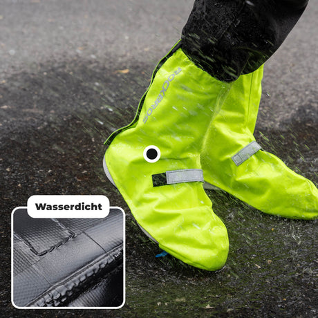 ROCKBROS Fahrradüberschuhe Reflektierend mit Klettverschluss