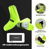 ROCKBROS Fahrradüberschuhe Reflektierend mit Klettverschluss