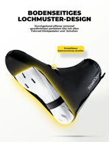 Fahrradüberschuhe – Reflektierend, Wasserdicht & mit Klettverschluss