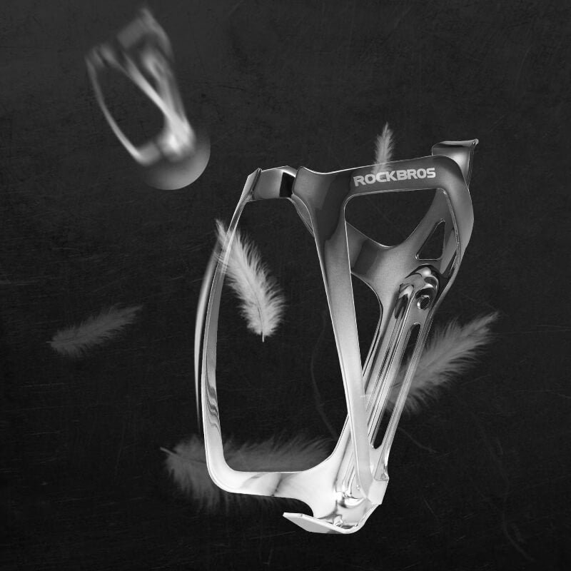 ROCKBROS_Flaschenhalter_Fahrrad_Getrankehalter_Leichtgewicht_30g-_Schwarz_Silber_5