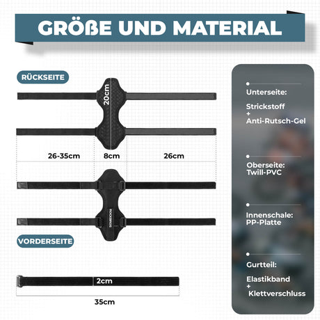 ROCKBROS Flaschenhalter Fahrrad Lautsprecherhalterung Verstellbarer Riemen