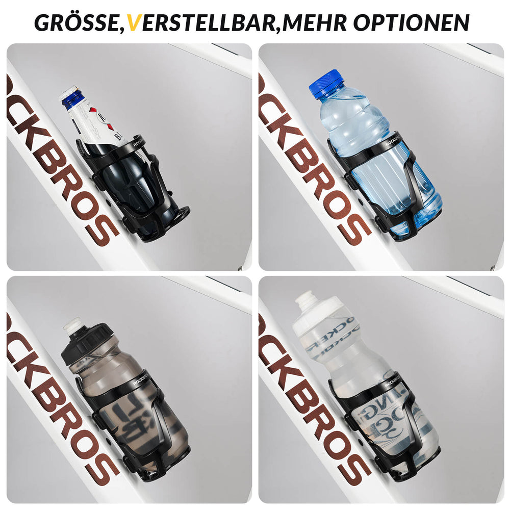 ROCKBROS Flaschenhalter Fahrradzubehör Fahrrad Leicht Getränkehalter Stabil - ROCKBROS-EU