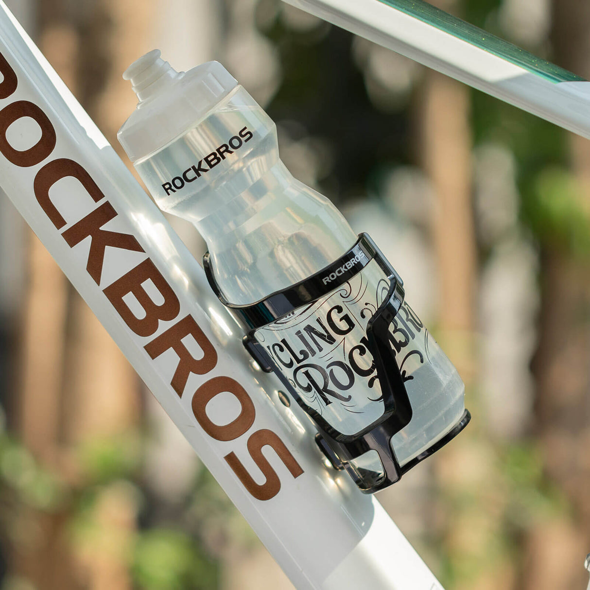 ROCKBROS Flaschenhalter Fahrradzubehör Fahrrad Leicht Getränkehalter Stabil - ROCKBROS-EU