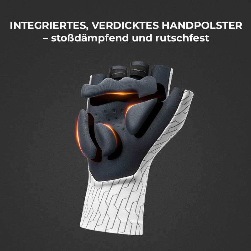 Halbfinger Fahrradhandschuhe Atmungsaktiv Stoßdämpfung Sommer - ROCKBROS-EU