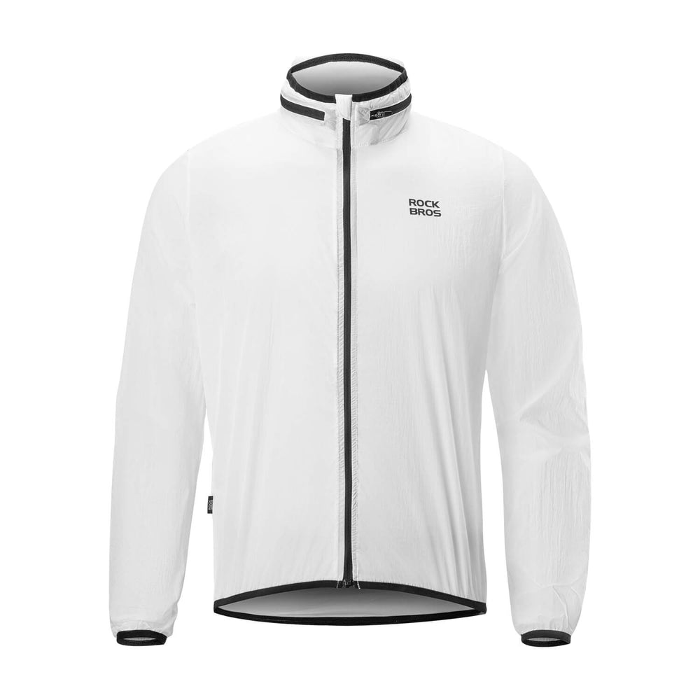 ROCKBROS Herren/Damen Leichte Fahrradjacke Faltbar Nachleuchtend Atmungsaktiv Frühling/Somme