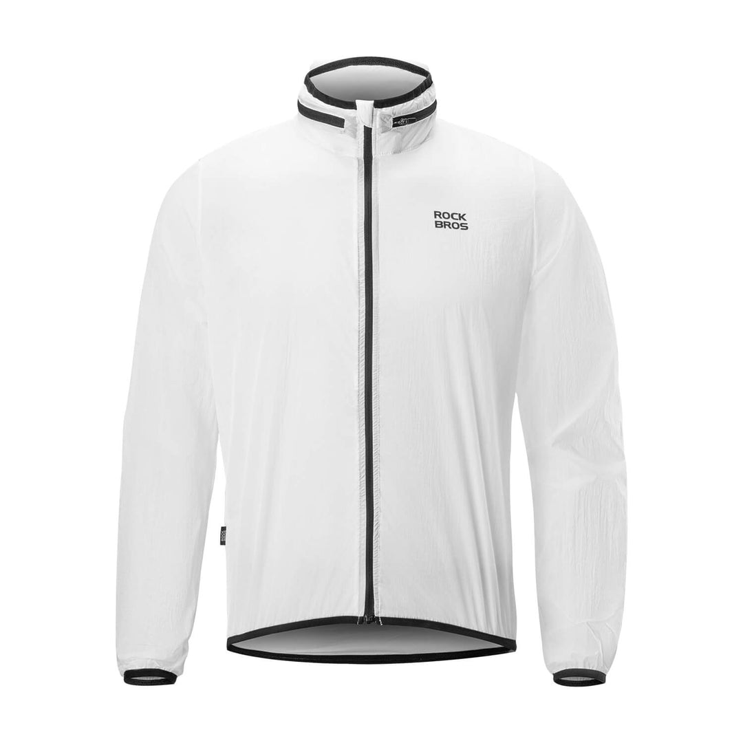 ROCKBROS Leichte Fahrradjacke Faltbar Nachleuchtend /Reflektierend