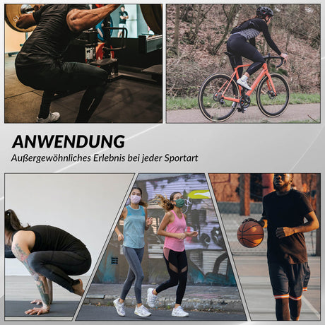 ROCKBROS Herren Gepolsterte Fahrradhose Atmungsaktiv HerbstFrühling für HerbstFrühling S-4XL