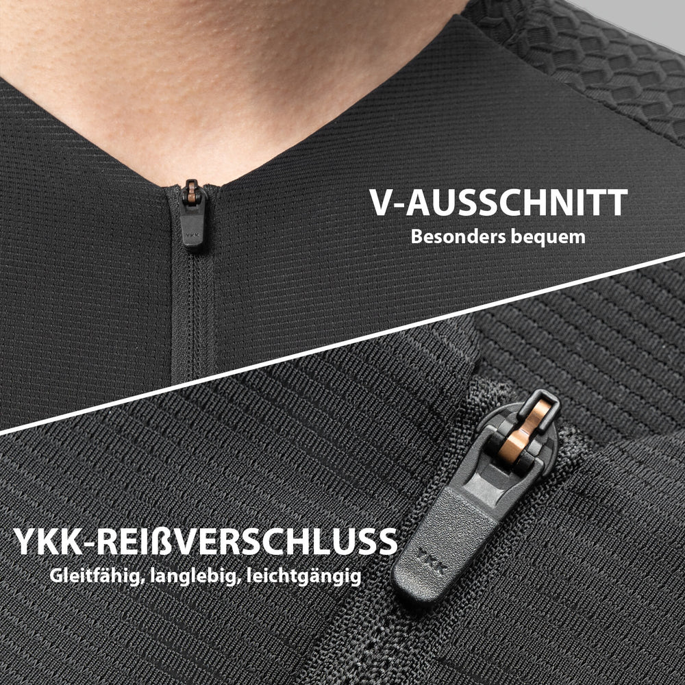 ROCKBROS Herren Kurzarm Hochleistungs-Radtrikot Jersey für MTB & Rennrad