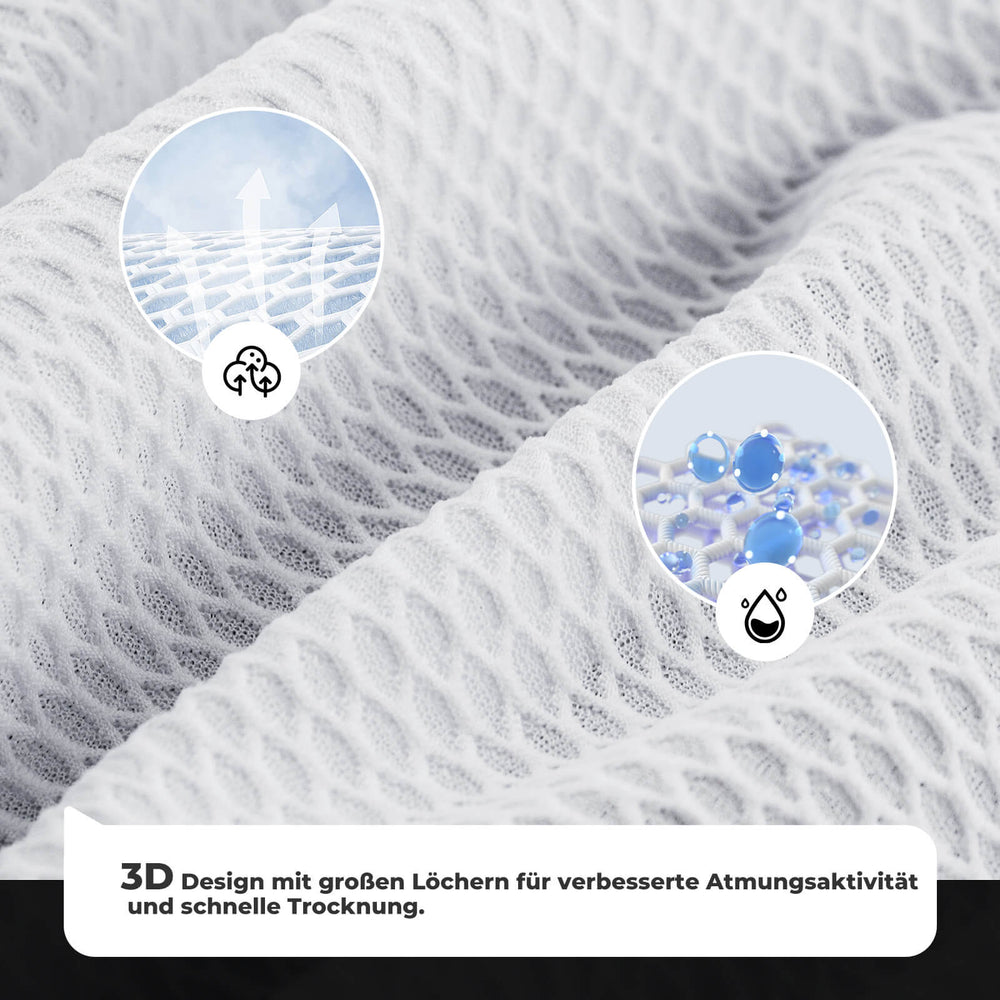 ROCKBROS Herren Langarm-Radtrikot Funktionsshirt Fahrrad Jersey Schnell Trocknen