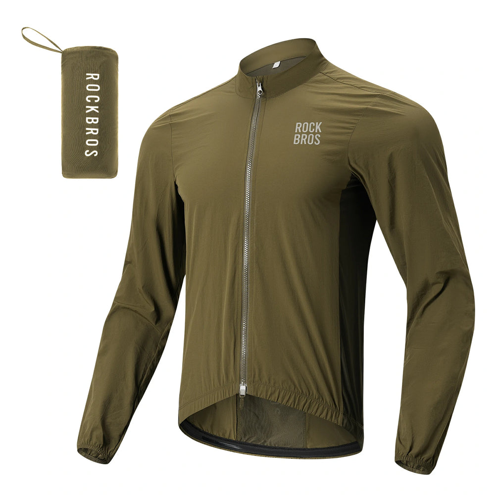 ROCKBROS Herren Leichte Fahrradjacke Multifunktional&nbsp;Winddicht Atmungsaktiv Frühling/Sommer