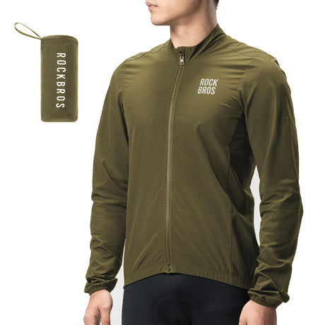 ROCKBROS Herren Leichte Fahrradjacke Multifunktional&nbsp;Winddicht Atmungsaktiv Frühling/Sommer