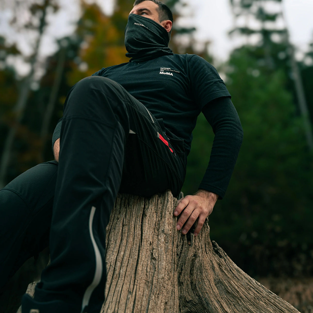 ROCKBROS Herren Radlerhose Atmungsaktiv Lang Fahrradhose S-4XL