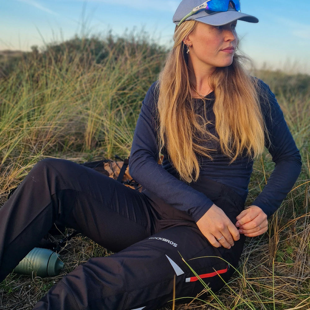 ROCKBROS Herren Radlerhose Atmungsaktiv Lang Fahrradhose S-4XL