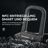 ROCKBROS Intelligentes NFC Fahrradschloss Wasserdicht Lange Akkulaufzeit für Motorrad/Fahrrad