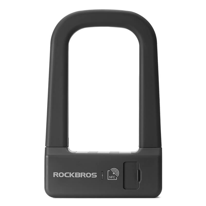 ROCKBROS Intelligentes NFC Fahrradschloss Wasserdicht Lange Akkulaufzeit für Motorrad/Fahrrad