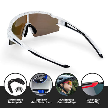 intersport fahrradbrille Kinder Sportbrille: Polarisiert & UV400 – ROCKBROS-DE