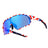 ROCKBROS Kinder Fahrradbrille UV400-Schutz Polarisierte Sonnenbrille-Rot-Blau