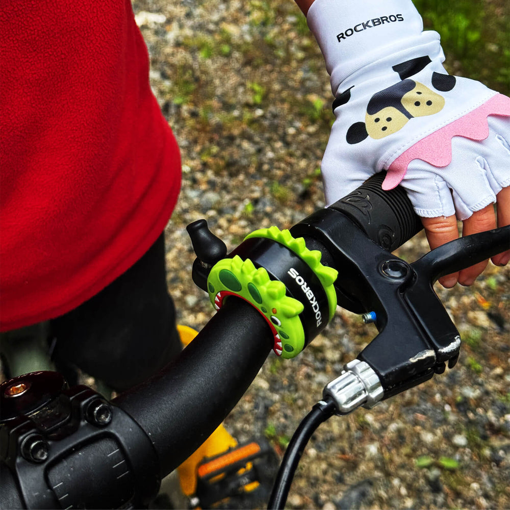 ROCKBROS Kinder Fahrradklingel Laut für Lenker 22,2-25,4mm für Laufrad MTB