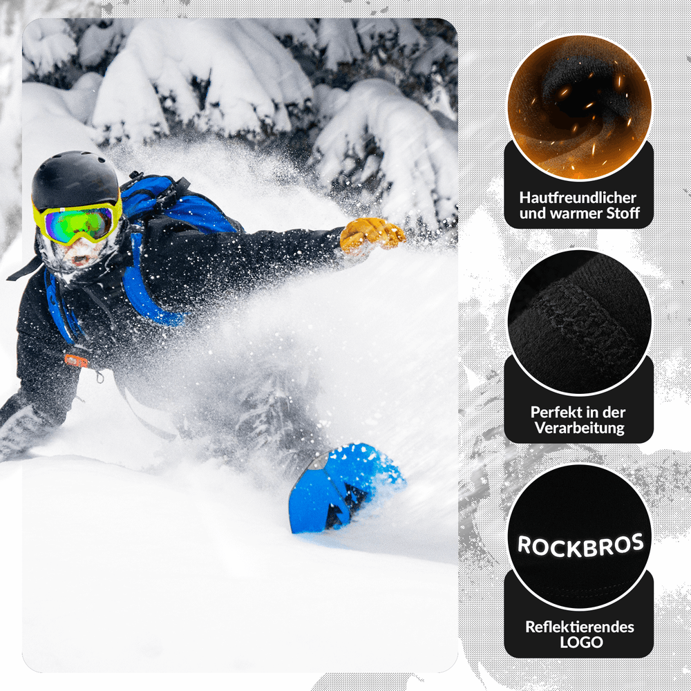 ROCKBROS Kinder Winter Sturmhaube Balaclava Gesichtsmaske für Mädchen/Jungen