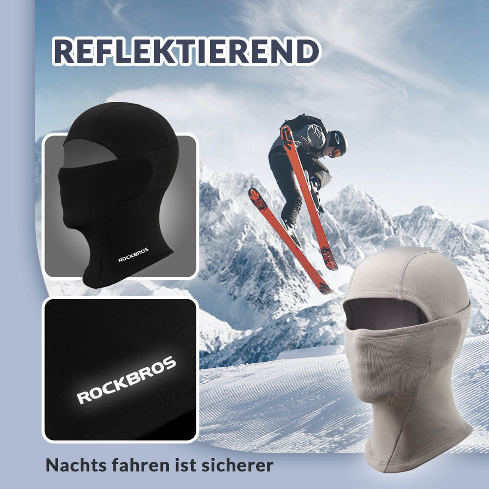 ROCKBROS_Kinder_Winter_Sturmhaube_Balaclava_Warm_Skimaske_fur_MadchenJungen-Grau