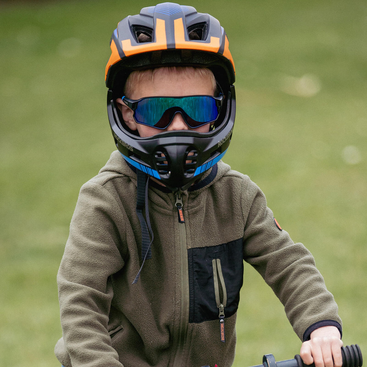 ROCKBROS children's helmet integrated bicycle helmet with removable ch – ROCKBROS-DE