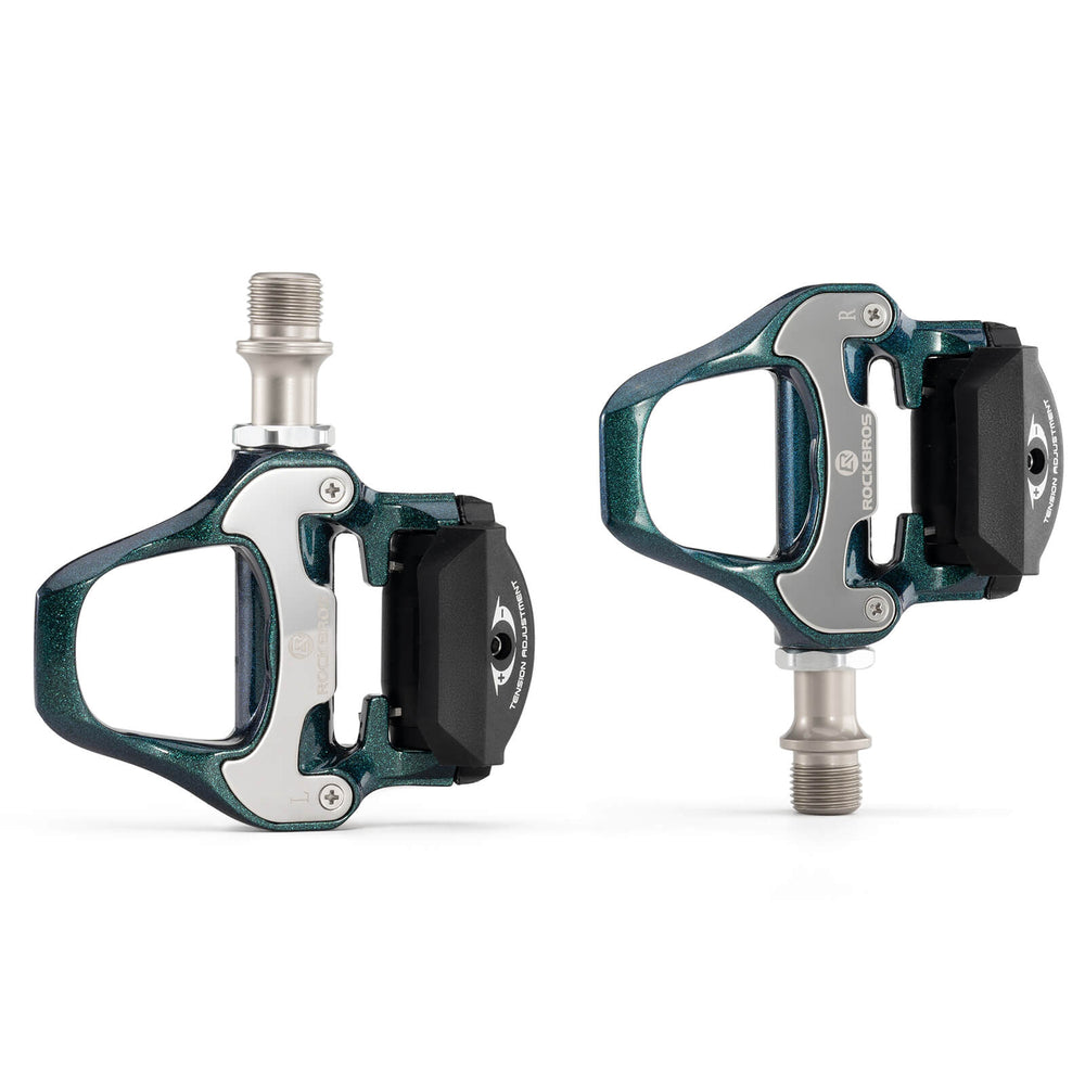 ROCKBROS Klickpedale SPD Rennrad Pedale mit Einstellbarer Spannung