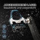 ROCKBROS Klickpedale SPD Rennrad Pedale mit Einstellbarer Spannung