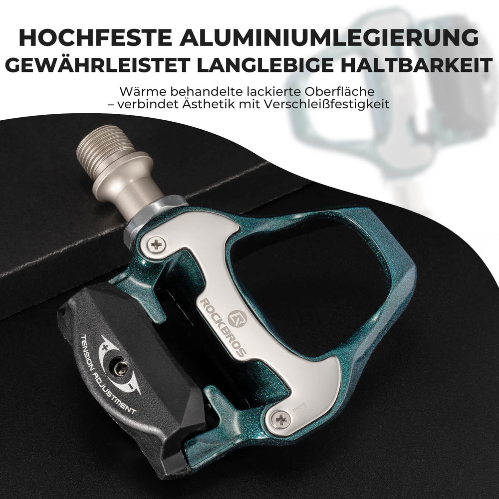Klickpedale SPD Rennrad Pedale mit Einstellbarer Spannung - ROCKBROS-EU