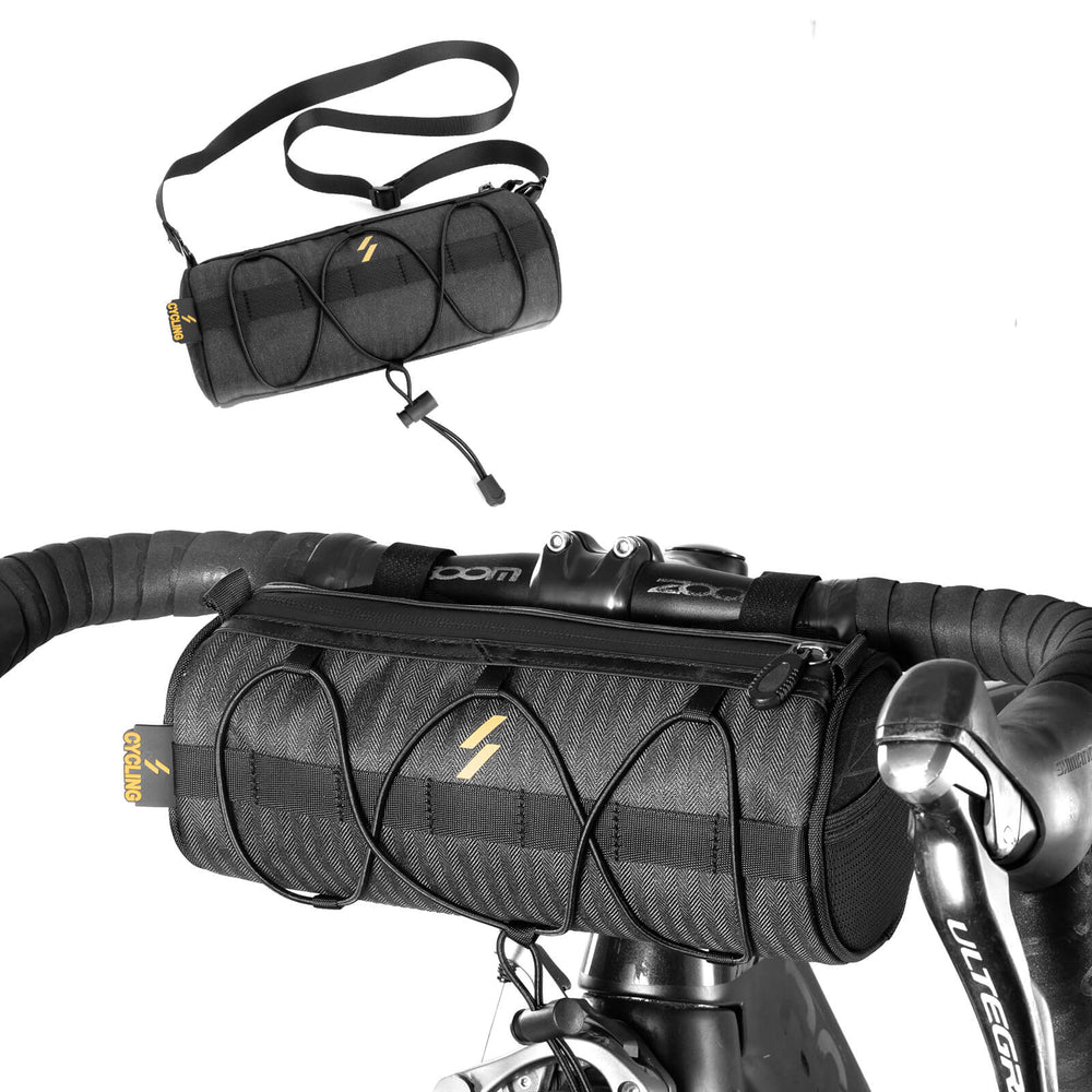 ROCKBROS Lenkertasche 2,1L  mit Schultergurt für MTB, Rennrad, Gravel, E-Bike