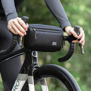 rennrad lenkertasche 2,1L Lenkertasche & Fahrradtasche mit Schultergurt – ROCKBROS-DE
