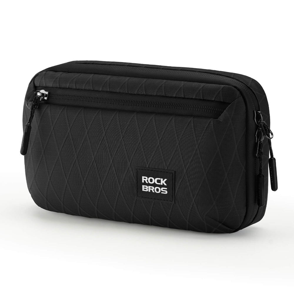 ROCKBROS Lenkertasche Fahrradtasche mit Schultergurt 2,1L für Klapprad, Rennrad