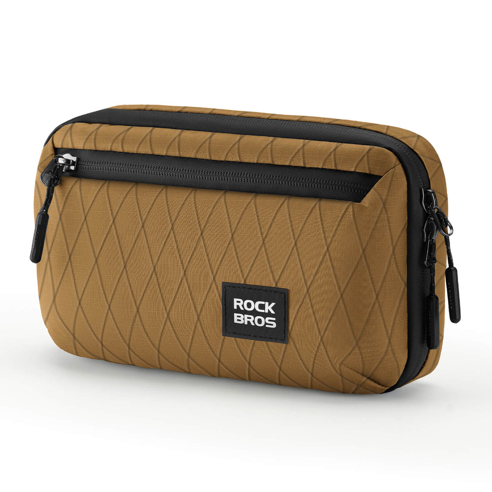 ROCKBROS Lenkertasche Fahrradtasche mit Schultergurt 2,1L für Klapprad, Rennrad